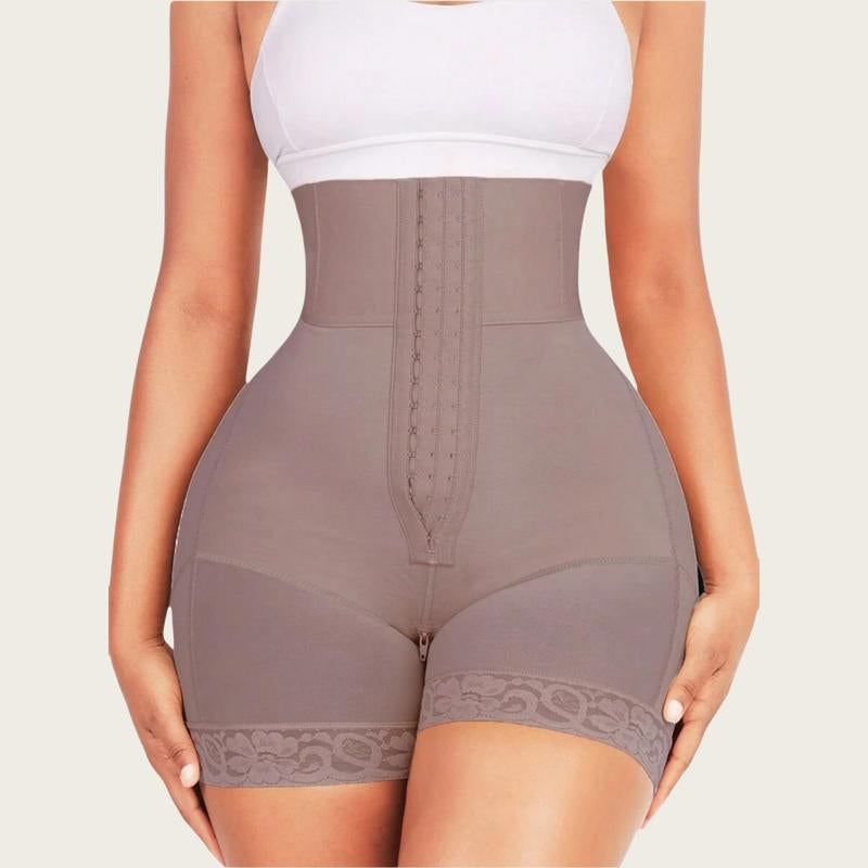 ODOV 1 Count Women'S High Waist Shapewear Shorts, Tummy Control and Butt Lifting Shapewear Panty, Fajas, Women Shorts, Waist Trainer, Body Shapewear High Stretch Shaper for Daily Wear, Shapewear for Women Womenswear Compression Fit Adjustable