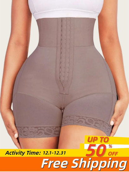 ODOV 1 Count Women'S High Waist Shapewear Shorts, Tummy Control and Butt Lifting Shapewear Panty, Fajas, Women Shorts, Waist Trainer, Body Shapewear High Stretch Shaper for Daily Wear, Shapewear for Women Womenswear Compression Fit Adjustable