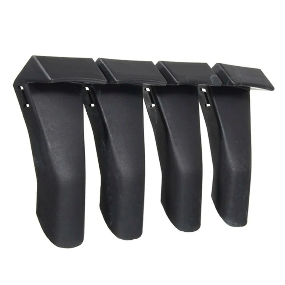 4Pc Plastic Inserts Jaw Clamp Cover Protector Wheel Rim Guards for Tire Changer Tyre Changer Tyre Bead Breaker Wheel Repair Tool