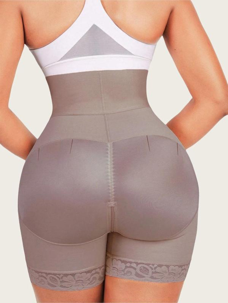 ODOV 1 Count Women'S High Waist Shapewear Shorts, Tummy Control and Butt Lifting Shapewear Panty, Fajas, Women Shorts, Waist Trainer, Body Shapewear High Stretch Shaper for Daily Wear, Shapewear for Women Womenswear Compression Fit Adjustable